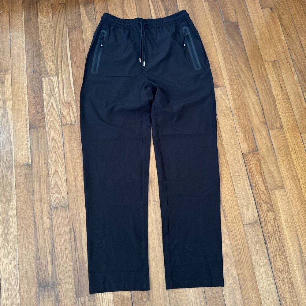 TBY Outdoor Sports Pants Men's Black Stretch Waist Hiking Size S